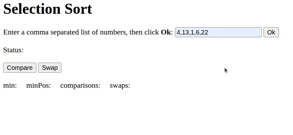 sort with highlighting