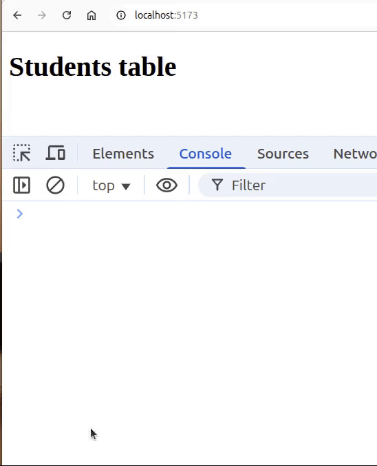 showing value exists