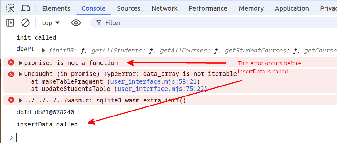 promiser not function